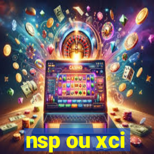 nsp ou xci